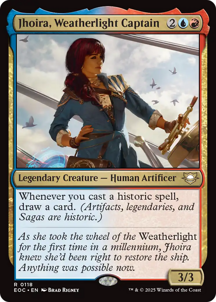Jhoira, Weatherlight Captain [Edge of Eternities Commander] | Impulse Games and Hobbies