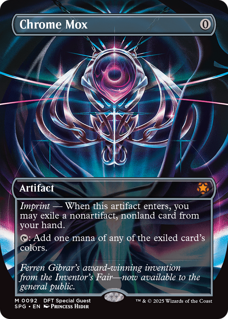 Chrome Mox (Borderless) [Aetherdrift Special Guests] | Impulse Games and Hobbies