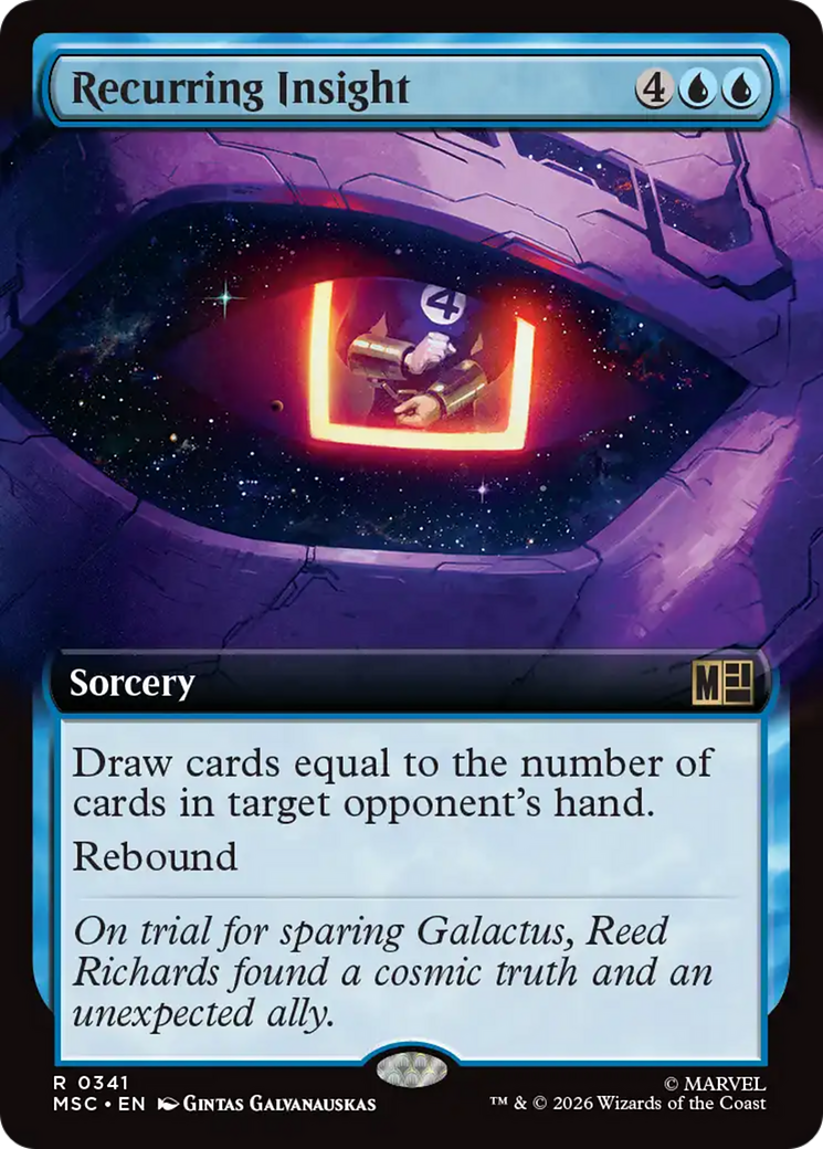 Recurring Insight (Extended Art) [Marvel Super Heroes Commander] | Impulse Games and Hobbies