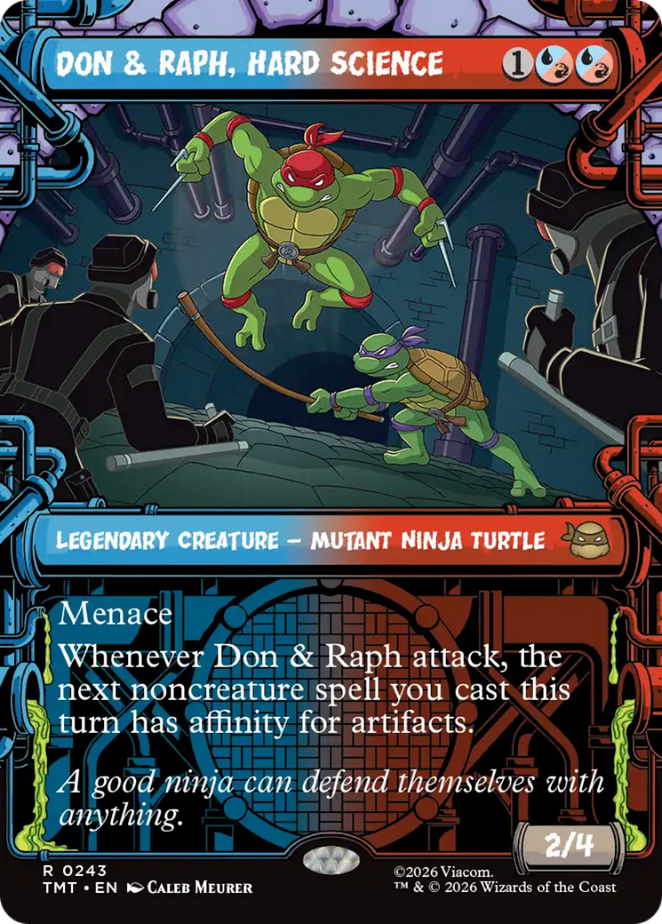 Don & Raph, Hard Science (Showcase) [Teenage Mutant Ninja Turtles] | Impulse Games and Hobbies