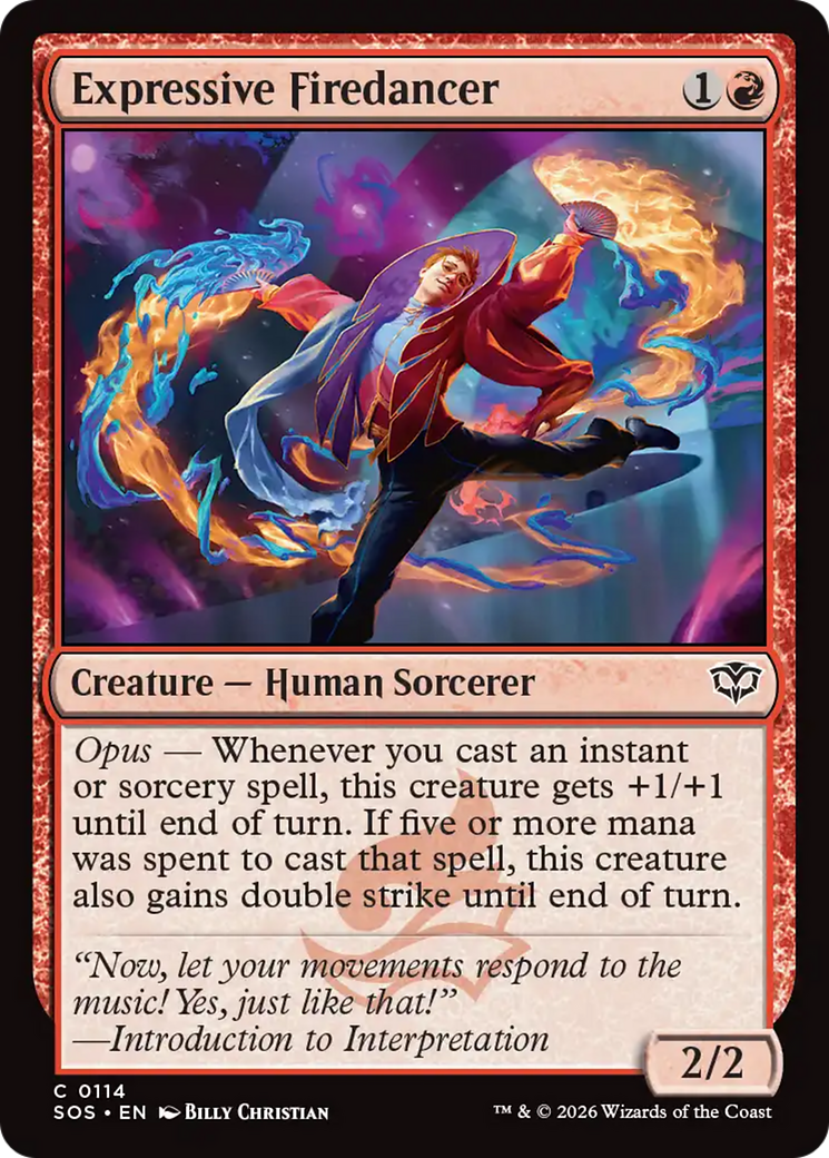 Expressive Firedancer [Secrets of Strixhaven] | Impulse Games and Hobbies