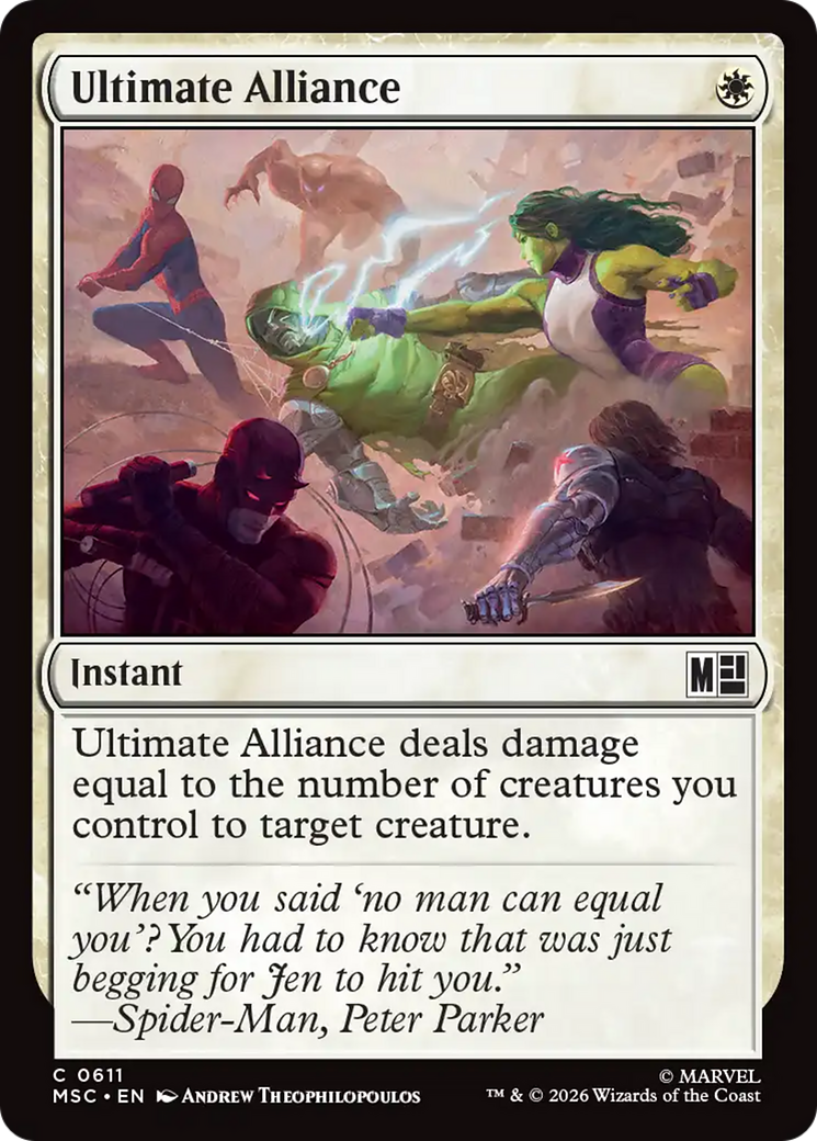 Ultimate Alliance [Marvel Super Heroes Commander] | Impulse Games and Hobbies