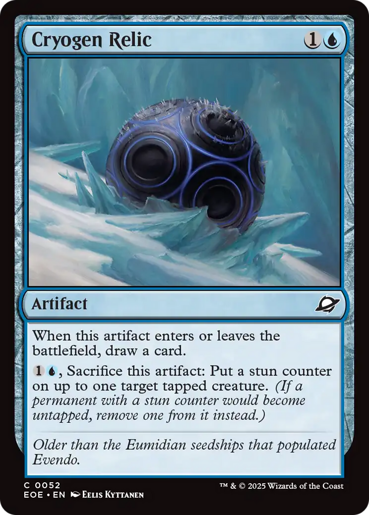 Cryogen Relic [Edge of Eternities] | Impulse Games and Hobbies