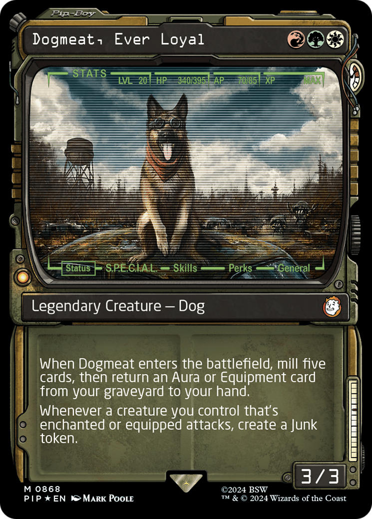 Dogmeat, Ever Loyal (Showcase) (Surge Foil) [Fallout] | Impulse Games and Hobbies