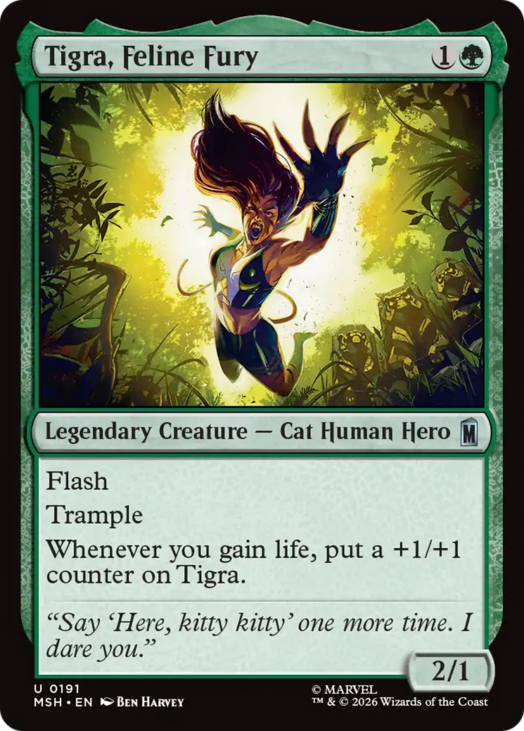 Tigra, Feline Fury [Marvel Super Heroes] | Impulse Games and Hobbies