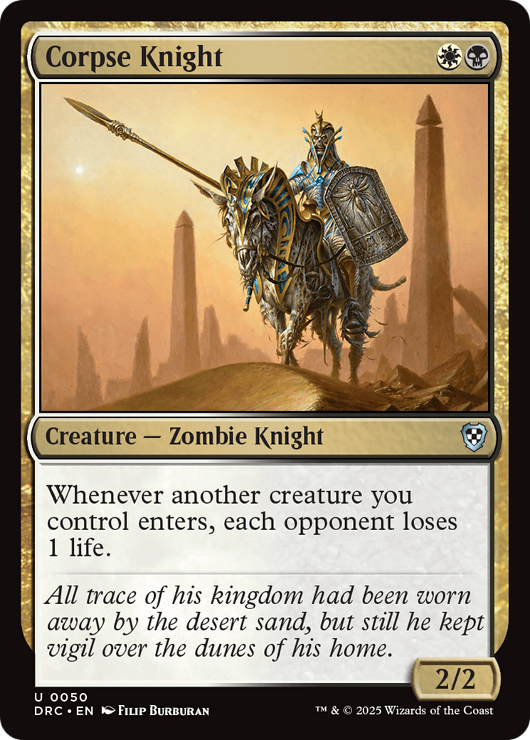 Corpse Knight [Aetherdrift Commander] | Impulse Games and Hobbies