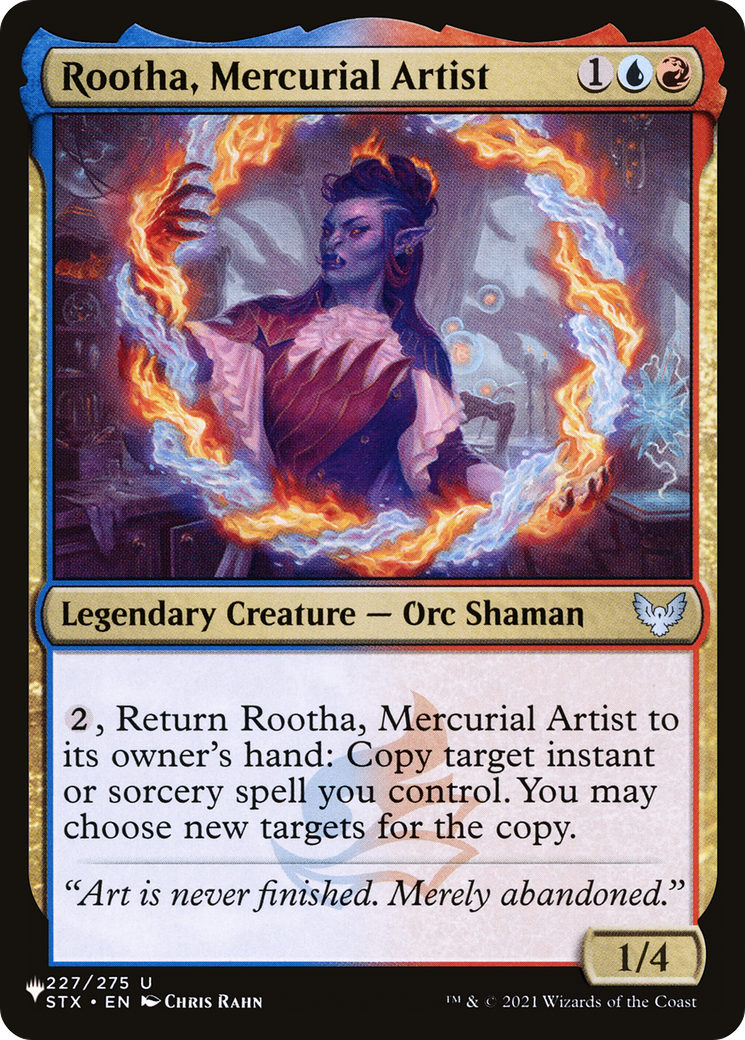 Rootha, Mercurial Artist [The List Reprints] | Impulse Games and Hobbies