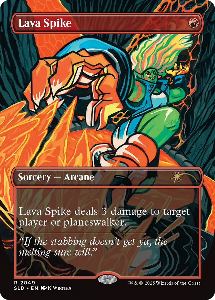 Lava Spike (2049) [Secret Lair Drop Series] | Impulse Games and Hobbies