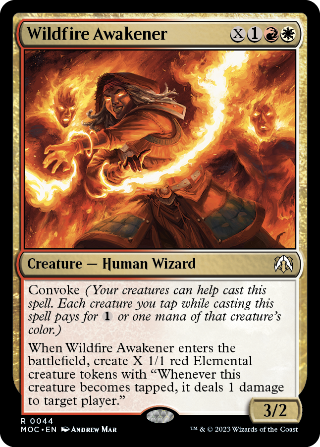 Wildfire Awakener [March of the Machine Commander] | Impulse Games and Hobbies