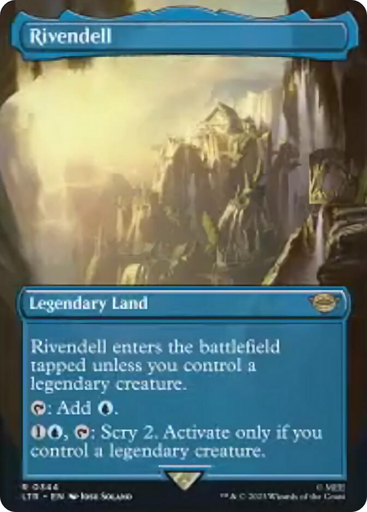 Rivendell (Borderless Alternate Art) [The Lord of the Rings: Tales of Middle-Earth] | Impulse Games and Hobbies