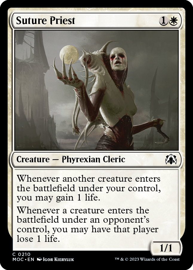 Suture Priest [March of the Machine Commander] | Impulse Games and Hobbies