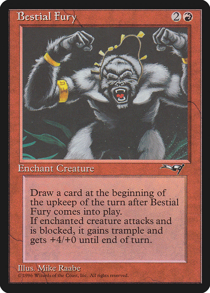 Bestial Fury (Fists Raised) [Alliances] | Impulse Games and Hobbies