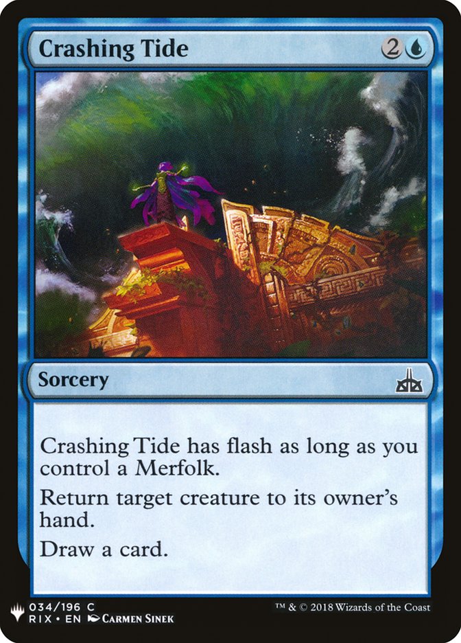 Crashing Tide [Mystery Booster] | Impulse Games and Hobbies