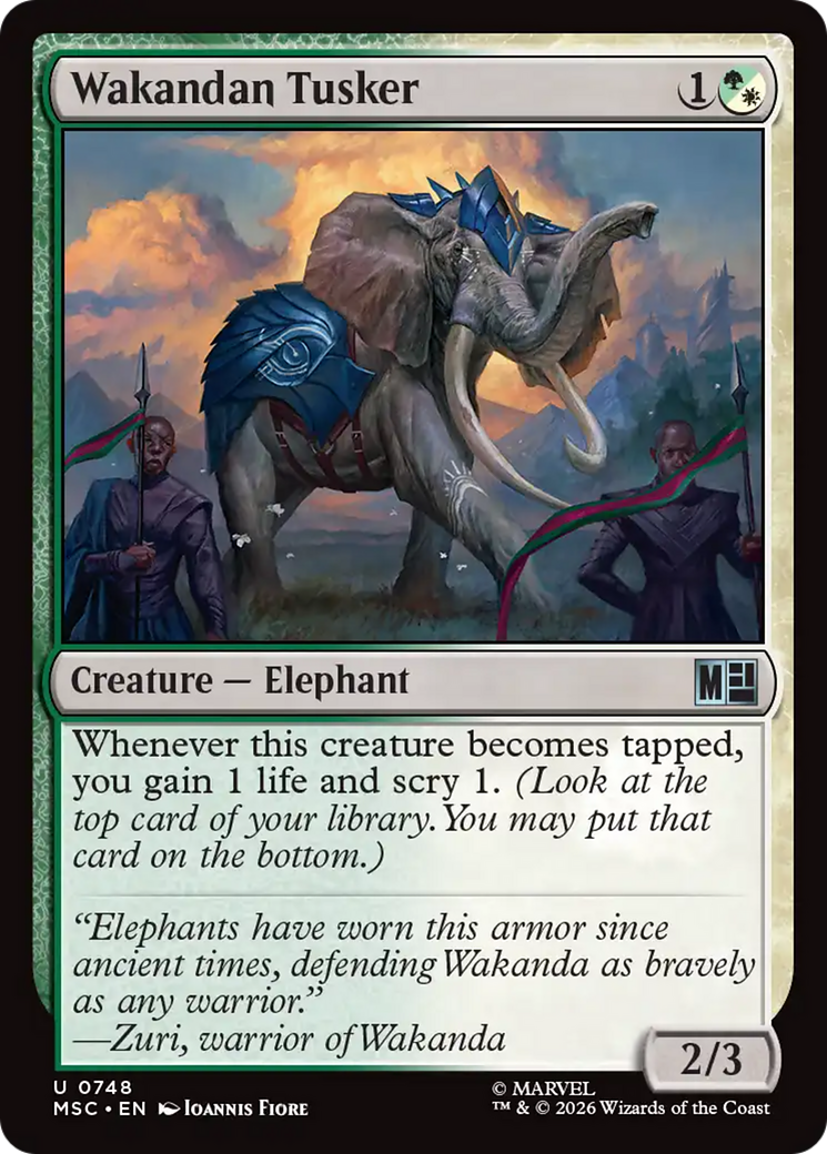 Wakandan Tusker [Marvel Super Heroes Commander] | Impulse Games and Hobbies