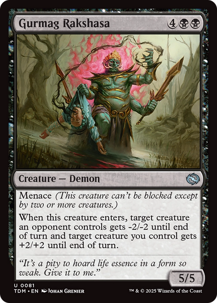 Gurmag Rakshasa [Tarkir: Dragonstorm] | Impulse Games and Hobbies