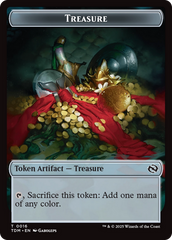 First Mate Ragavan // Treasure Double-Sided Token [Tarkir: Dragonstorm Commander Tokens] | Impulse Games and Hobbies