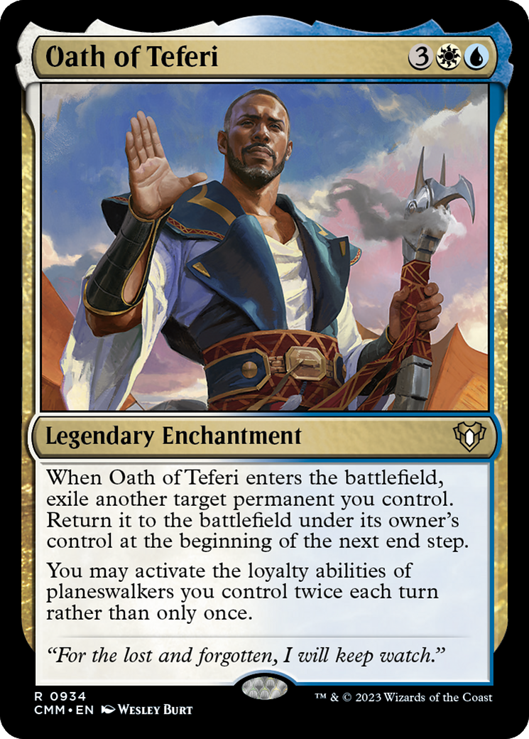 Oath of Teferi [Commander Masters] | Impulse Games and Hobbies