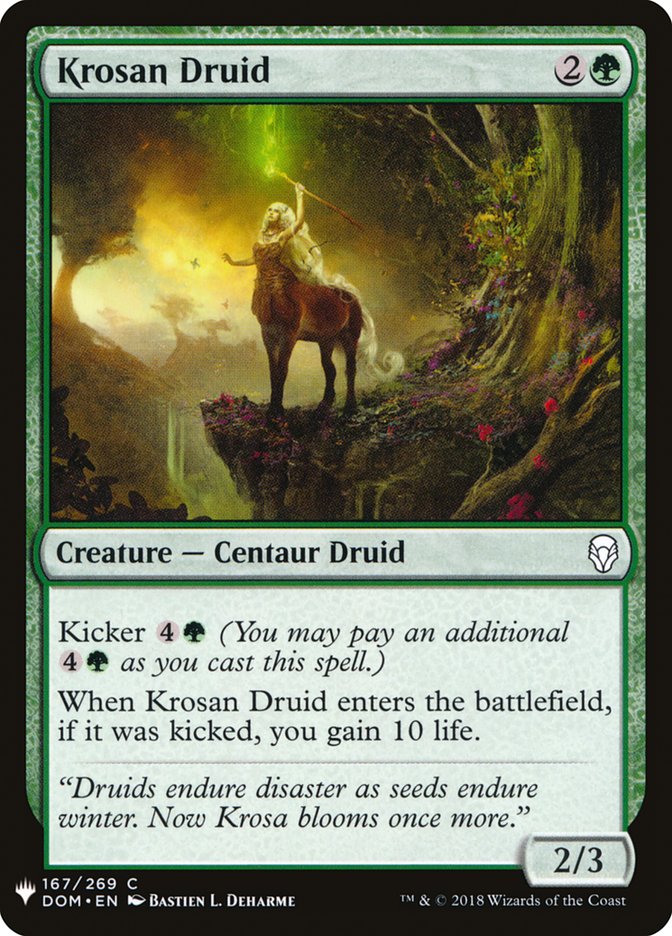 Krosan Druid [Mystery Booster] | Impulse Games and Hobbies