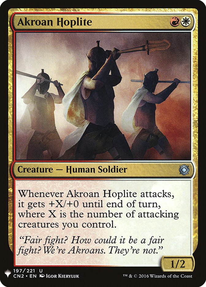 Akroan Hoplite [Mystery Booster] | Impulse Games and Hobbies