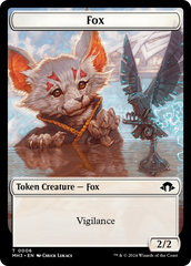 Phyrexian Germ // Fox Double-Sided Token [Modern Horizons 3 Tokens] | Impulse Games and Hobbies