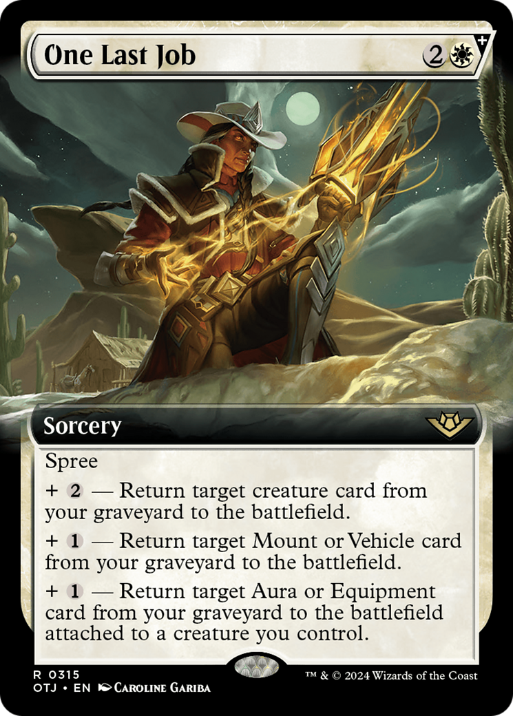 One Last Job (Extended Art) [Outlaws of Thunder Junction] | Impulse Games and Hobbies