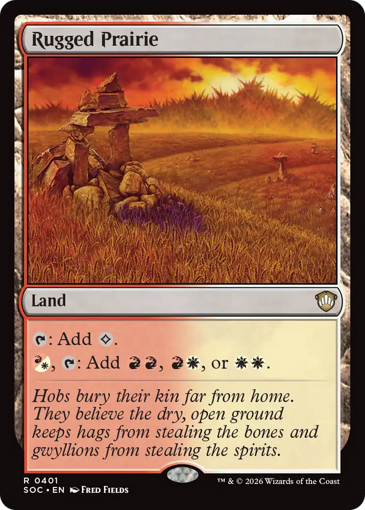 Rugged Prairie [Secrets of Strixhaven Commander] | Impulse Games and Hobbies