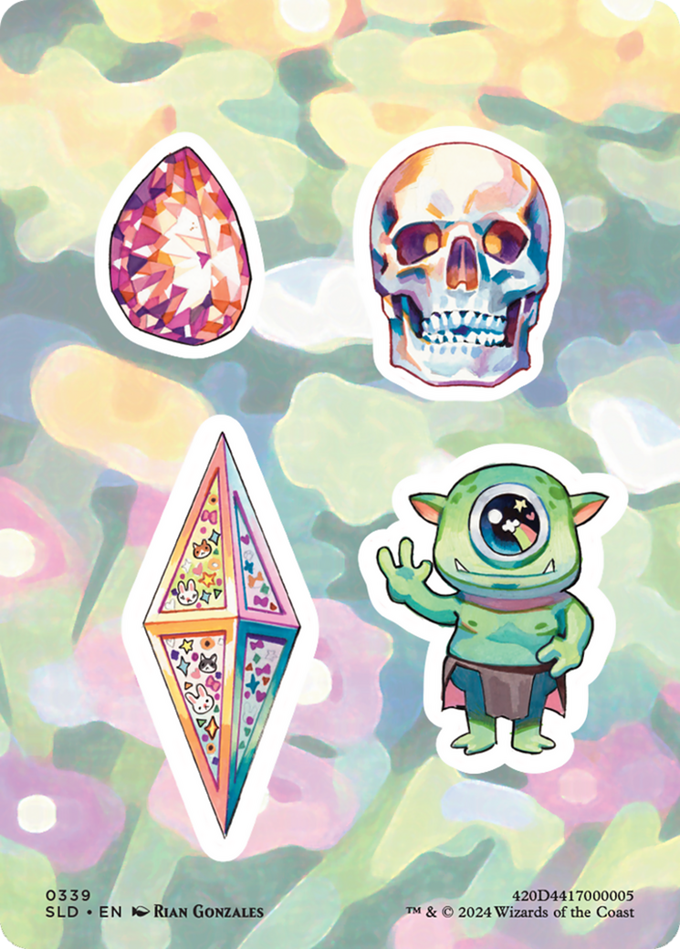 Sticker Sheet (0339) [Secret Lair Drop Series] | Impulse Games and Hobbies