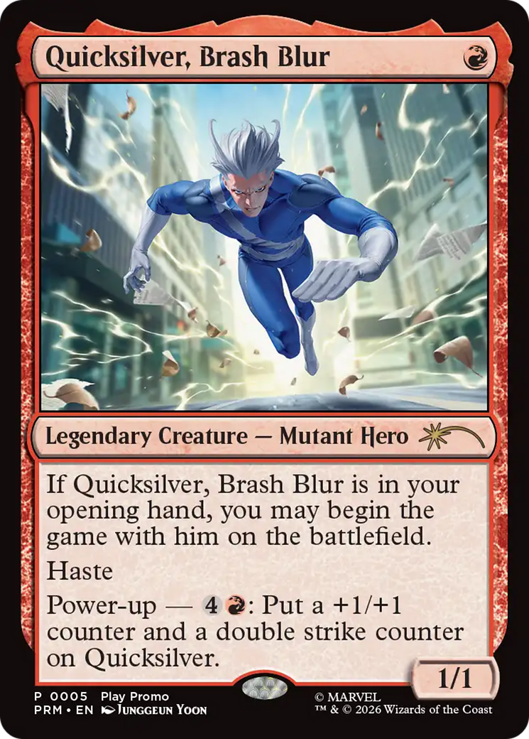 Quicksilver, Brash Blur [Standard Showdown Promos] | Impulse Games and Hobbies