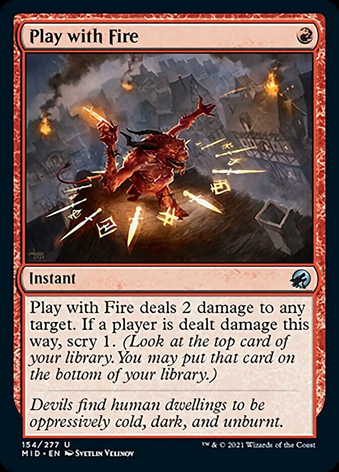 Play with Fire [Innistrad: Midnight Hunt] | Impulse Games and Hobbies