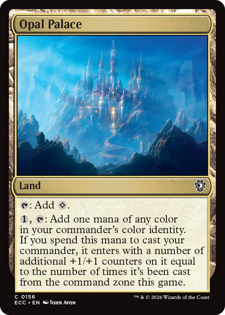 Opal Palace [Lorwyn Eclipsed Commander] | Impulse Games and Hobbies