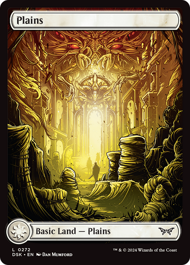 Plains (272) - Full Art [Duskmourn: House of Horror] | Impulse Games and Hobbies