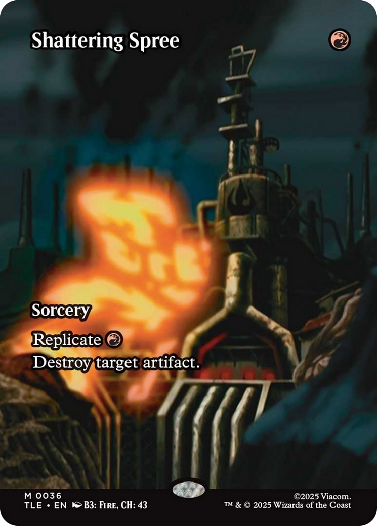 Shattering Spree (Borderless) [Avatar: The Last Airbender: Eternal-Legal] | Impulse Games and Hobbies