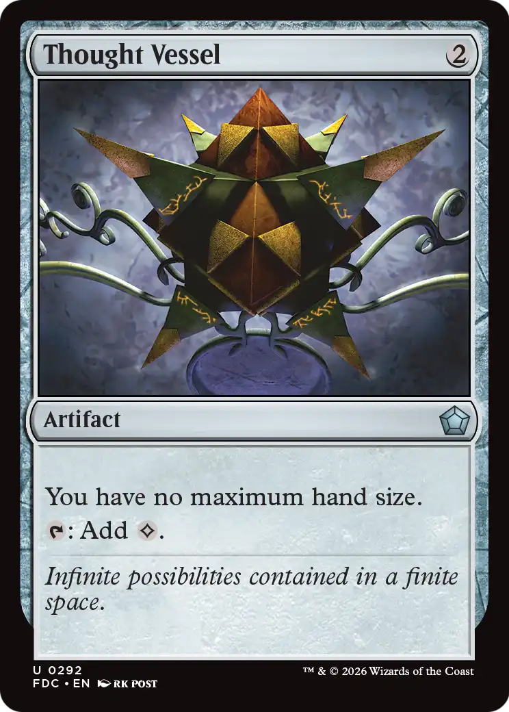 Thought Vessel [Foundations Commander] | Impulse Games and Hobbies