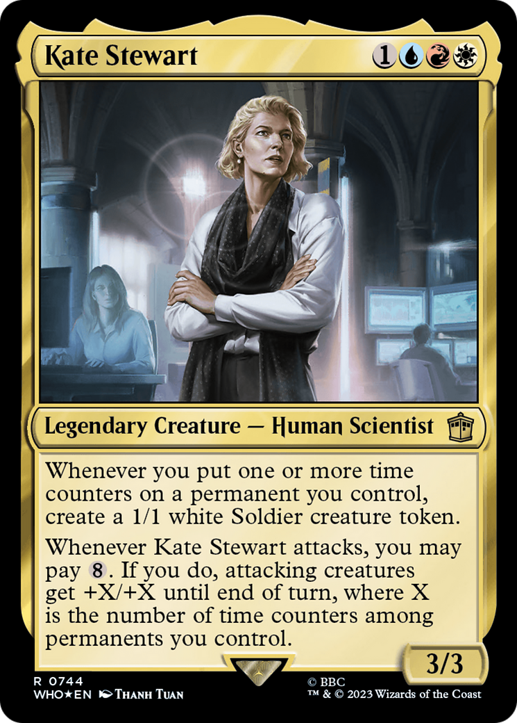 Kate Stewart (Surge Foil) [Doctor Who] | Impulse Games and Hobbies