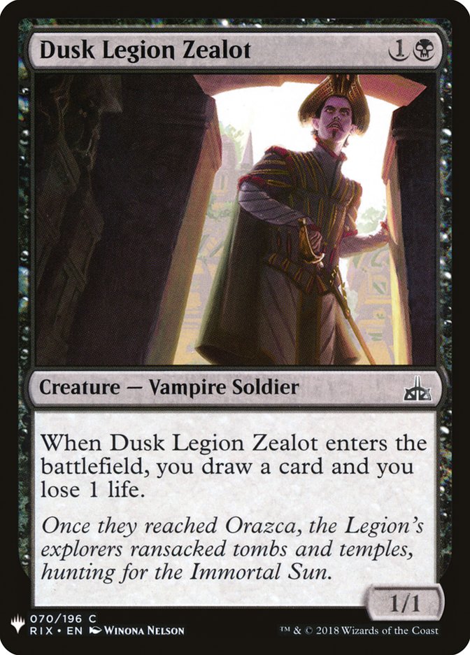 Dusk Legion Zealot [Mystery Booster] | Impulse Games and Hobbies