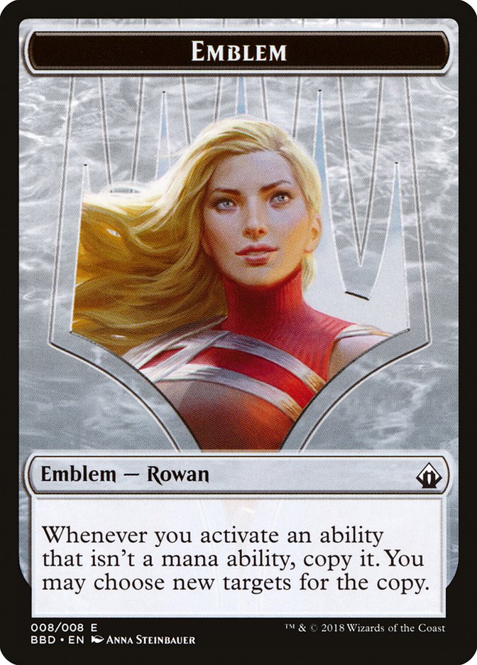 Rowan Kenrith Emblem [Battlebond Tokens] | Impulse Games and Hobbies