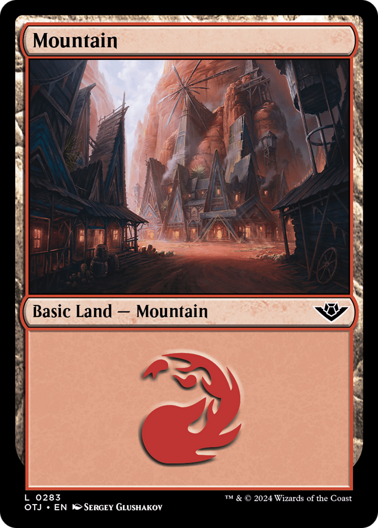 Mountain (0283) [Outlaws of Thunder Junction] | Impulse Games and Hobbies