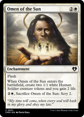 Omen of the Sun [Commander Masters] | Impulse Games and Hobbies