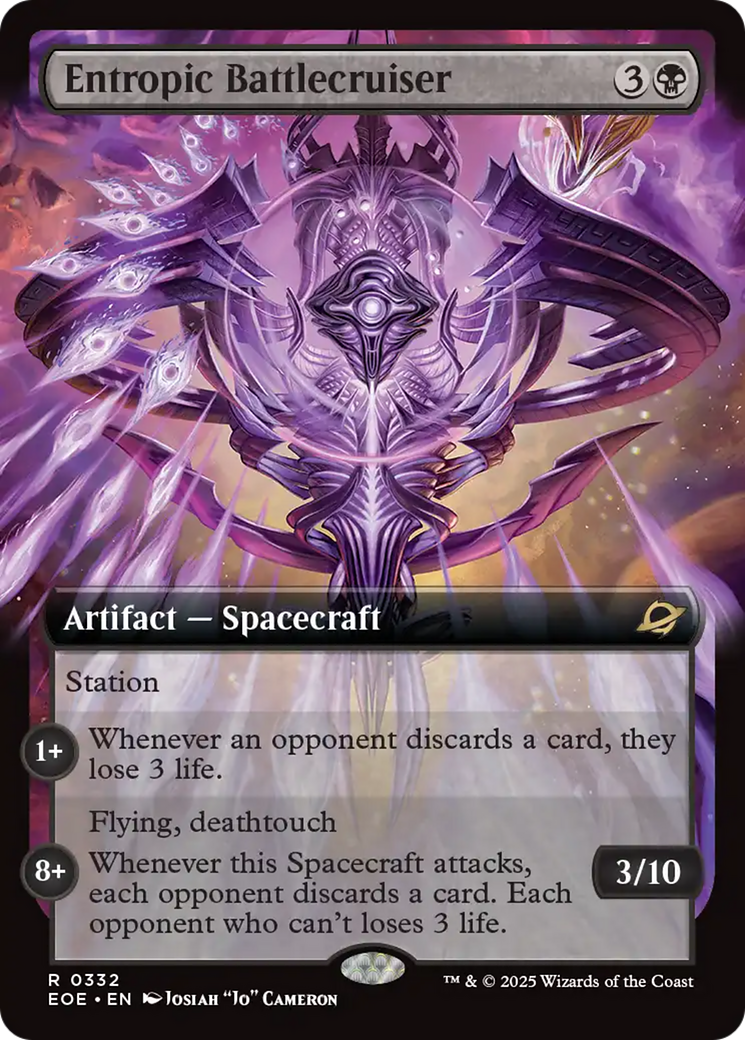 Entropic Battlecruiser (Extended Art) [Edge of Eternities] | Impulse Games and Hobbies