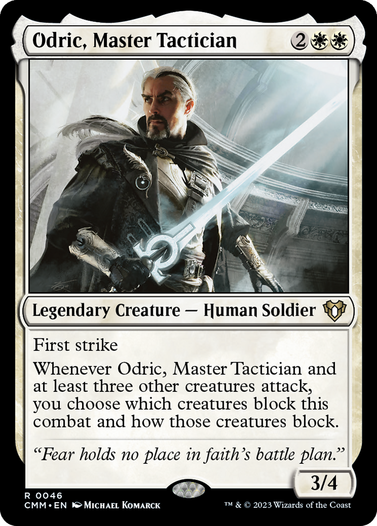 Odric, Master Tactician [Commander Masters] | Impulse Games and Hobbies