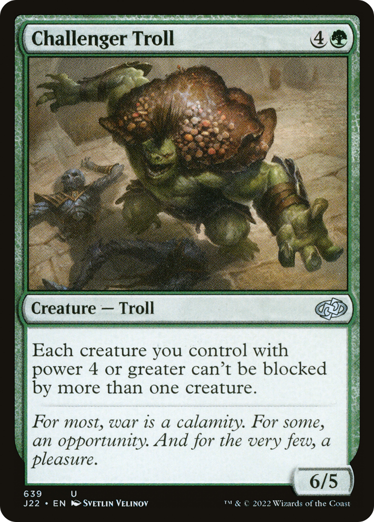 Challenger Troll [Jumpstart 2022] | Impulse Games and Hobbies
