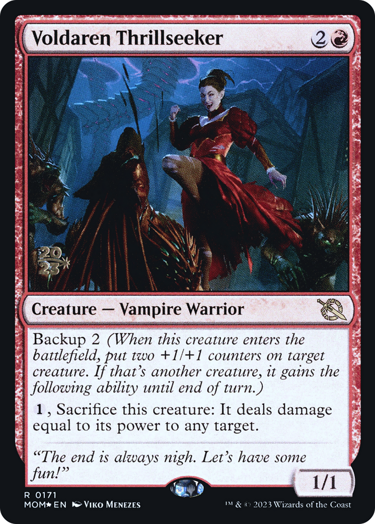 Voldaren Thrillseeker [March of the Machine Prerelease Promos] | Impulse Games and Hobbies