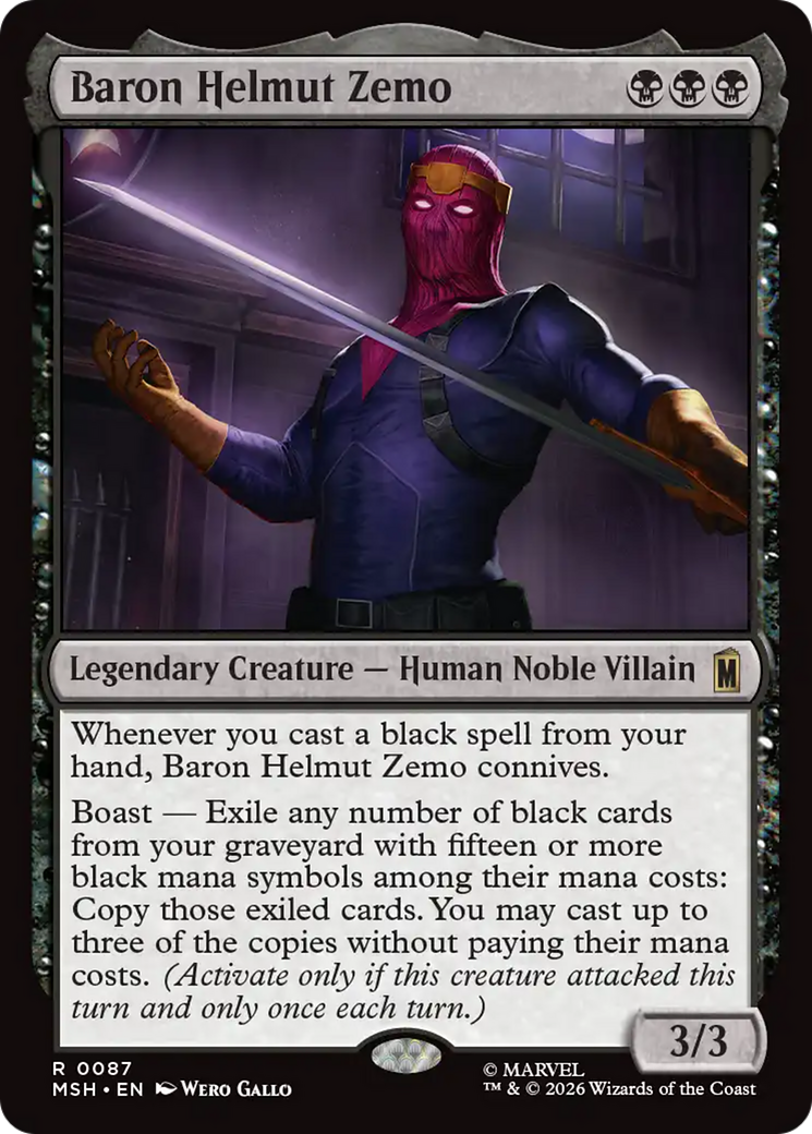 Baron Helmut Zemo [Marvel Super Heroes] | Impulse Games and Hobbies