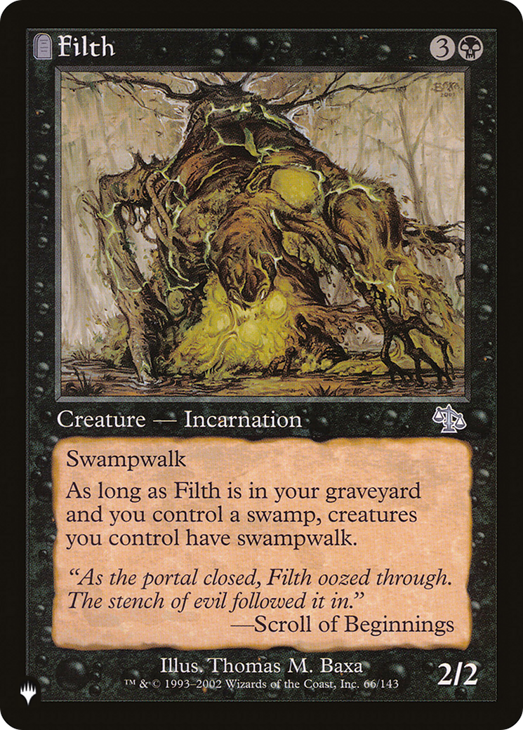 Filth [The List Reprints] | Impulse Games and Hobbies