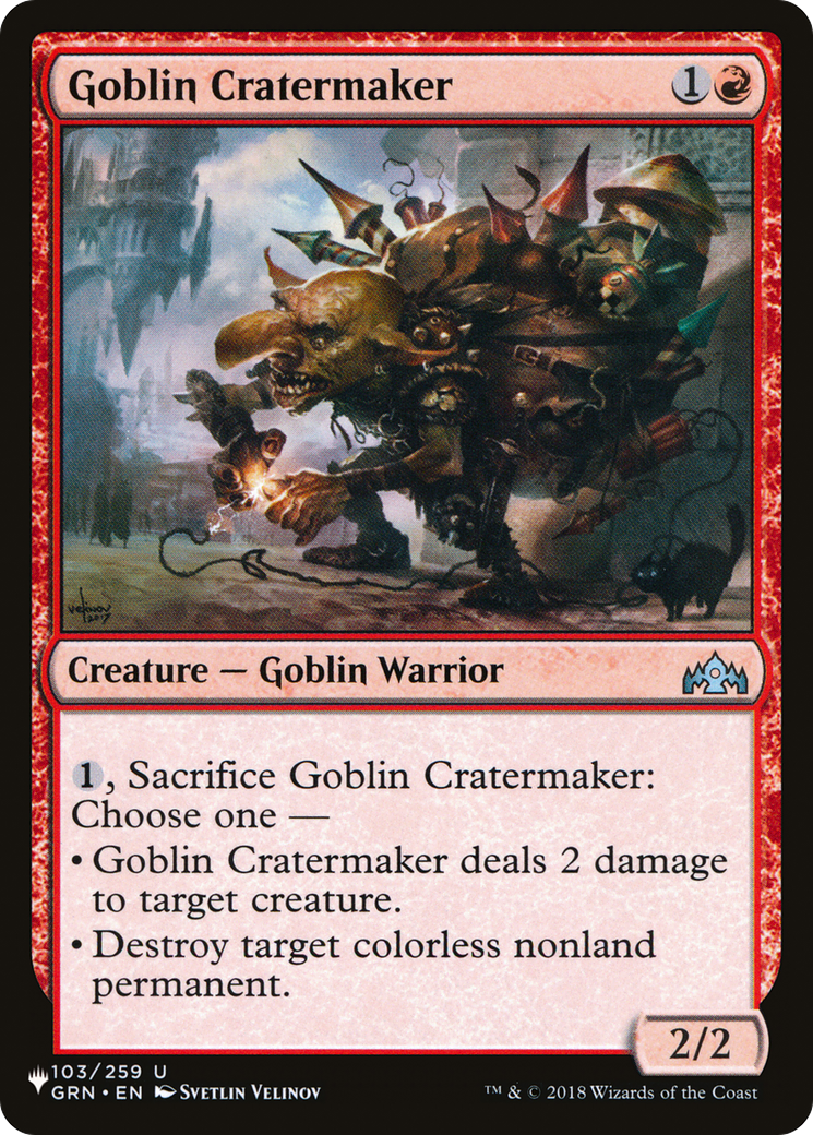 Goblin Cratermaker [The List Reprints] | Impulse Games and Hobbies