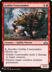 Goblin Cratermaker [The List Reprints] | Impulse Games and Hobbies