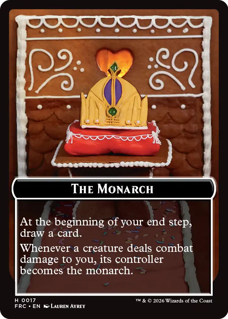 Citizen // The Monarch Double-Sided Token [Reality Fracture Commander Tokens] | Impulse Games and Hobbies