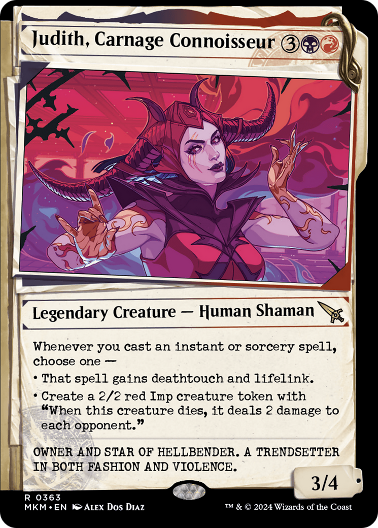 Judith, Carnage Connoisseur (Showcase) [Murders at Karlov Manor] | Impulse Games and Hobbies