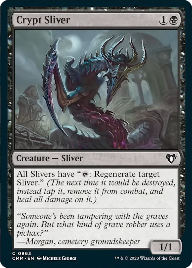 Crypt Sliver [Commander Masters] | Impulse Games and Hobbies