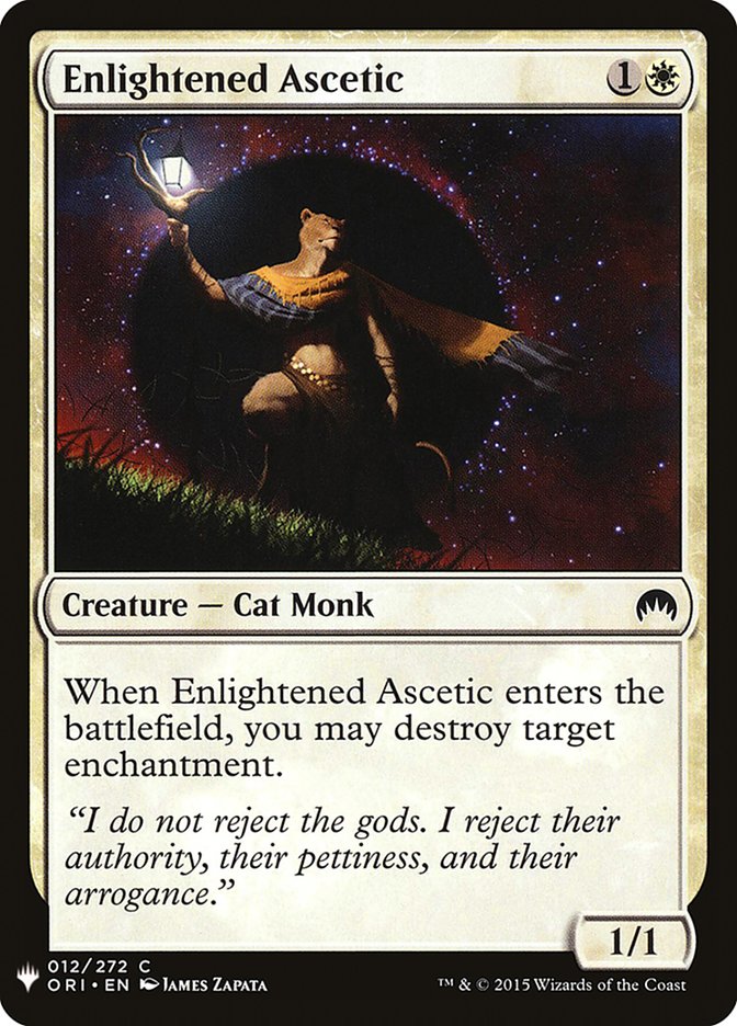 Enlightened Ascetic [Mystery Booster] | Impulse Games and Hobbies